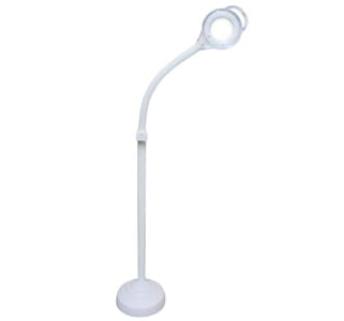 Лампа-лупа з LED підсвічуванням підлогова (гнучка)