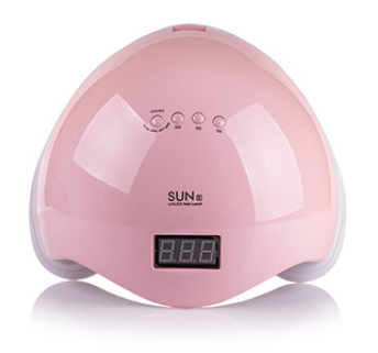 LED+UV Lamp SUN 5 48W Pink