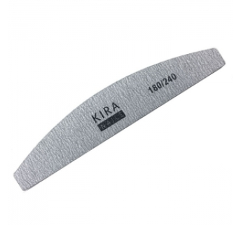 Пилка Kira Nails півколо 180/240