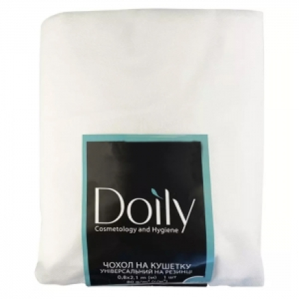 Чохол на кушетку Doily із спанбонду 0,8х2,1м білий (1 шт)