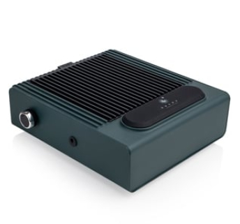 Вытяжка для маникюра Bucos Cyclone V1 с НЕРА-фильтром 100W (зелёная)