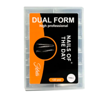 Верхні форми Nails of the day Dual Form Stiletto (Type 3), 120 шт