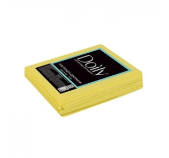 Простирадло одноразове Doily жовте в пачці 0,8х2 м 20 шт