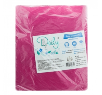 Чохол на кушетку Doily із спанбонду 0,8х2,1м малиновий (1 шт)