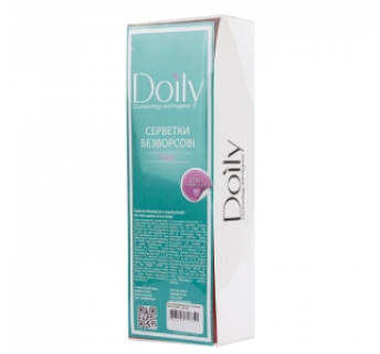 Салфетки безворсовые в коробке Doily 4,5х6,5см, розовые (425шт)