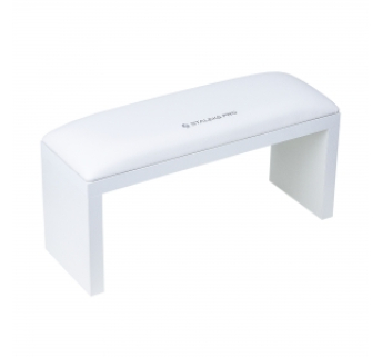 Подлокотник для маникюра на ножках STALEKS PRO White