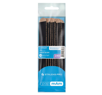 DWCE-22-240 Сменные файлы papmAm на деревянной основе 240 грит STALEKS PRO EXPERT 22 10 шт