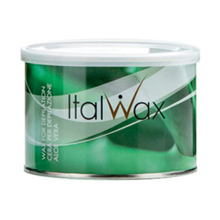 Віск для депіляції в банці Алое ItalWax 400 мл