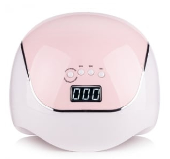 LED+UV лампа для манікюру SUN BQ-V5 120W MACAROON PINK