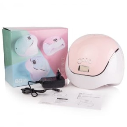 LED+UV лампа для манікюру SUN BQ-V5 120W MACAROON PINK