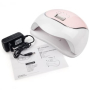LED+UV лампа для манікюру SUN BQ-V5 120W MACAROON PINK