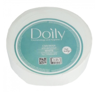 Смужки для депіляції в рулоні Doily 0,07 х50м білі (1 рул)