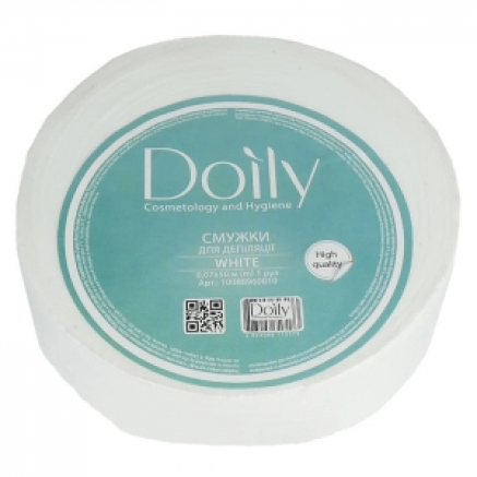 Смужки для депіляції в рулоні Doily 0,07 х50м білі (1 рул)