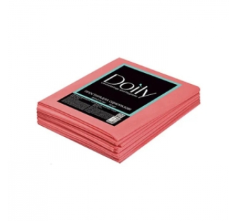 Простирадло одноразове Doily червоне в пачці 0,8х2 м 20 шт