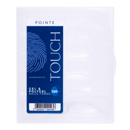 Верхні форми типси Touch Pointe, 120 шт