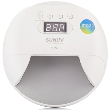 Лампа SUNUV SUN 7 48W WHITE для манікюру з кварцевими діодами (Оригінал)