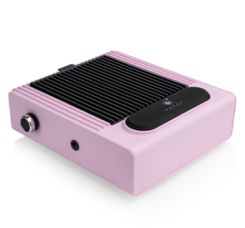 Вытяжка для маникюра Bucos Cyclone V1 с НЕРА-фильтром 100W (розовая)