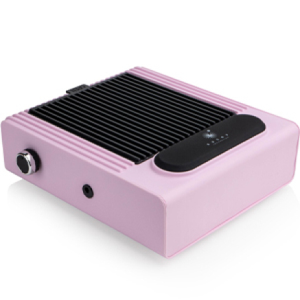 Витяжка для манікюру Bucos Cyclone V1 з НЕРА-фільтром 100W (рожева)