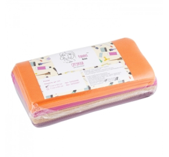 Смужки для депіляції MINI у пачці Panni Mlada 7х14см різнокольорові (100 шт)