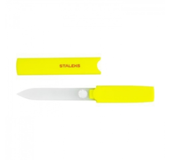 FBC-13-128 Пилка Скляна в Пластиковому Футлярі Beauty & Care Staleks 13 128мм (жовта)