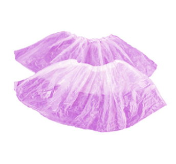 Бахилы полиэтиленовые одноразовые SANGIG 3,5 г/пара 14,5*40 см, розовые (100 шт)