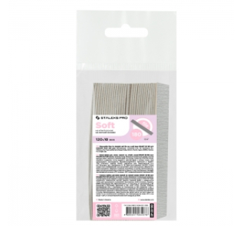 DF-20-180 Сменные файлы для пилки прямой на мягкой основе Staleks Pro Smart 20 180 грит (30 шт)