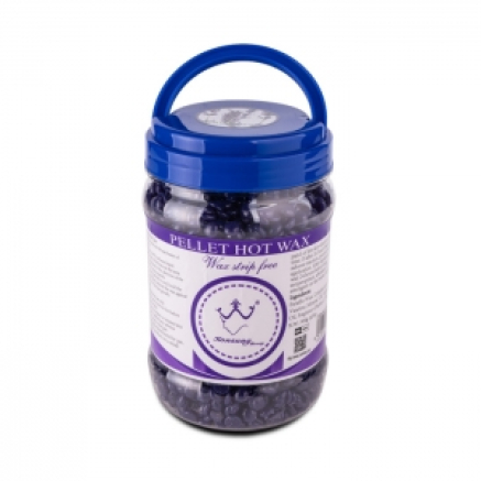 Віск для депіляції у гранулах Konsung Beauty Lavender, у банку 500 г