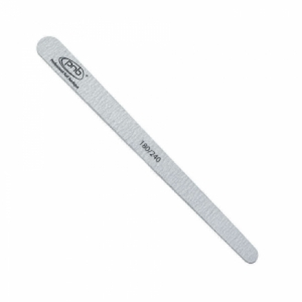 Пилка для нігтів PNB 180/240 Grey Wood, краплеподібна, вузька