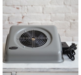 Витяжка для манікюру Air max N2 Pro сіра, 65 Вт