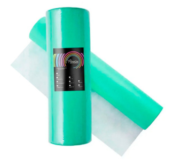 Простирадло одноразове SanGig бірюзове в рулоні 0,8х500 м (17 г/м2)