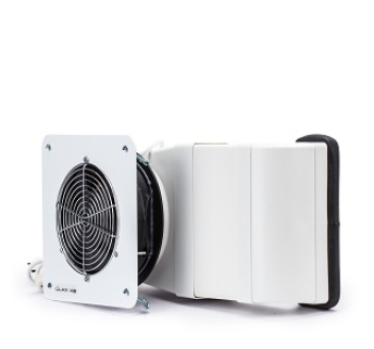 Вытяжка для маникюра встраиваемая Ulka X2В белая, 60 Вт