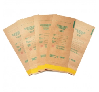 Набір крафтпакетів 115х200 мм для стерилізації Медтест (5 уп * 100 шт)