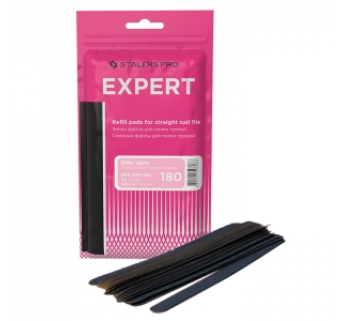 DFE-22E-180 Набор Сменных Файлов для Пилки Прямой Узкой Staleks Expert 180 грит (50 шт)
