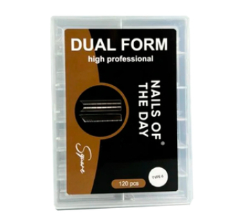 Верхні форми Nails of the day Dual Form Square (Type 6), 120 шт