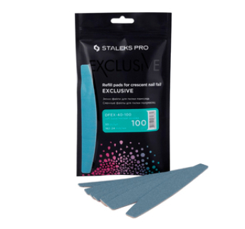 DFEX-40-100 Сменные файлы Сталекс для пилы полумесяц (на мягкой основе) EXCLUSIVE 40 100 грит (30 шт)