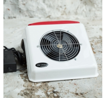 Витяжка для манікюру Air max N4 Pro червона, 65 Вт