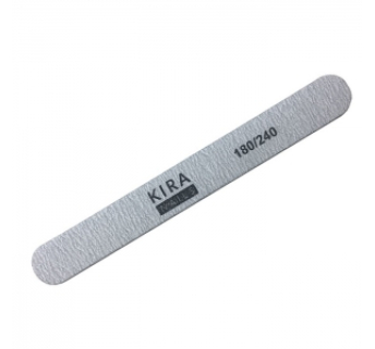 Пилка Kira Nails пряма стандарт 180/240