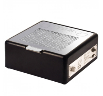 Вытяжка для маникюра настольная Teri Turbo M 2021 чёрная (сетка металлик), 90 Вт