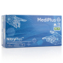 Рукавички нітрилові MEDIPLUS NitryPlus BLUE неопудрені, розмір S, 100 шт