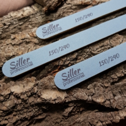 Пилка Крапелька деревяна основа Siller 150/240