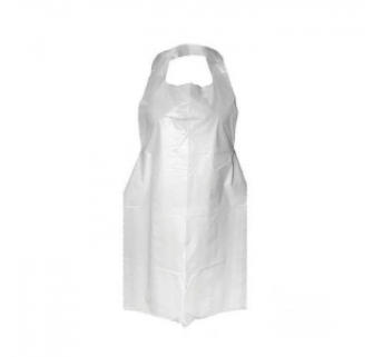 Фартуки стандарт полиэтиленовые Fortius Pro 0,8х1,25м белые (100шт)