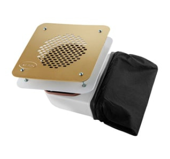 Вытяжка для маникюра встраиваемая Air max V6 (золото), 60 Вт