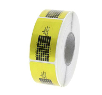 Формы для наращивания ногтей, узкие золото, 500 шт