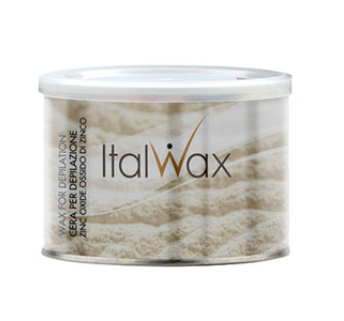 Воск для депиляции в банке Оксид цинка ItalWax 400 мл