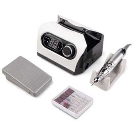 Фрезер для манікюру Bucos Nail Drill ZS-717 PRO WHITE 65 Ватт, 35 000 об.