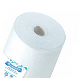 Простирадло одноразове Panni Mlada біле в рулоні 0,6х200 м