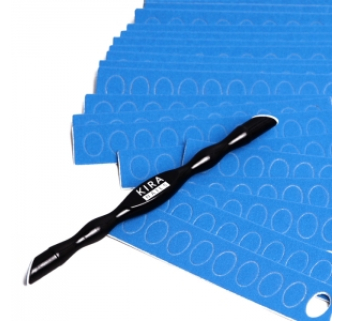 Пластиковый пушер Kira Nails и 50 сменных абразивов, 120 грит