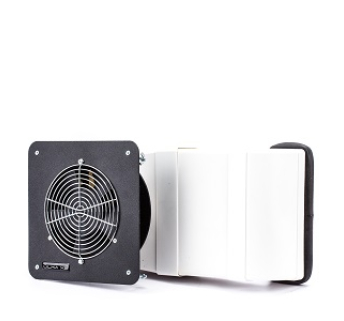 Вытяжка для маникюра встраиваемая Ulka X2В черная, 60 Вт