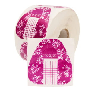 Форми YRE малинова квітка, 500 шт