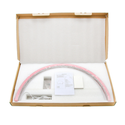 Настільна безтіньова led arc lamp pink